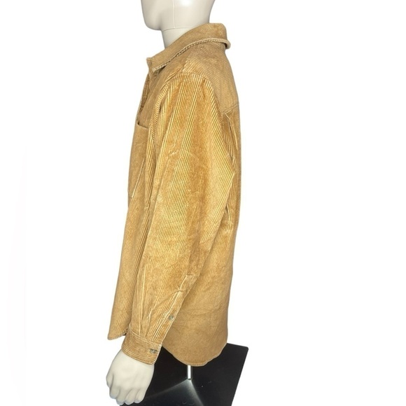 GAP Corduroy Shirts Long Sleeve Button Down Wide-Ribbed Cotton Jacket Shacket - Picture 2 of 15